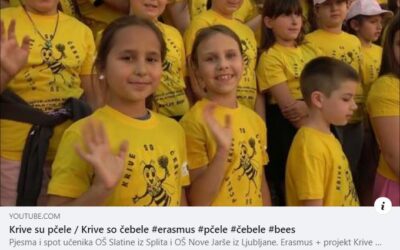 Spot za Erasmus projekt Krive su pčele