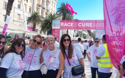 🏃♀️🎀🎗 Tim OŠ Slatine u Race for the Cure Split 🎀🏃♂️