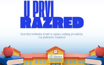 Prijave za upis djece u 1. razred osnovne škole