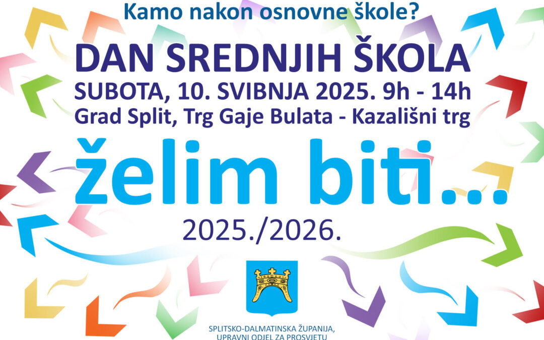 Dan srednjih škola Splitsko-dalmatinske županije 2025.