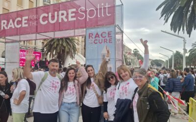Tim OŠ Slatine na utrci Race for the Cure