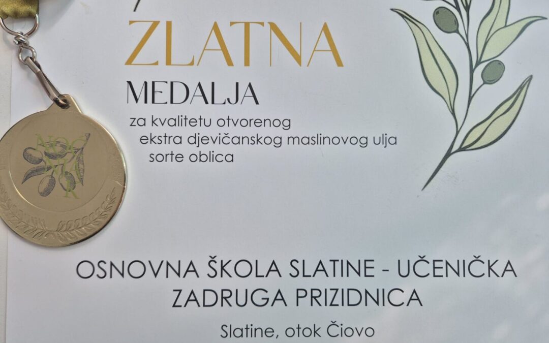 Veliko priznanje za naše zadrugare!